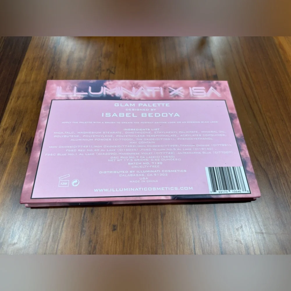 ILLUMINATI x ISA Eyeshadow Palette NEW